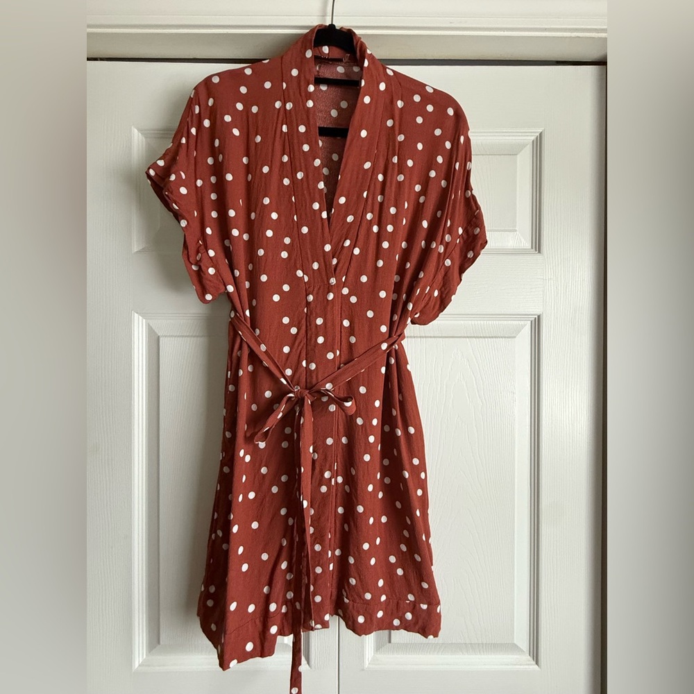 Vici Polka Dot Mini Dress